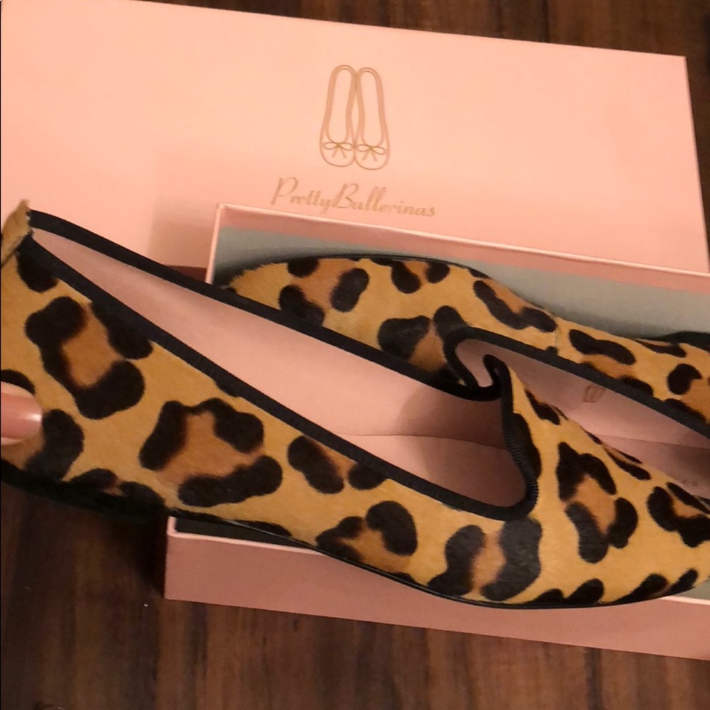 Pretty Ballerinas flat leopard print